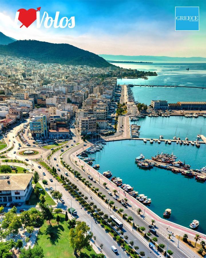 Στούντιο Στο Κέντρο Της Πόλης. Apartment Volos Bagian luar foto